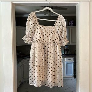 English Factory Polly Polka Dot Dress NWT